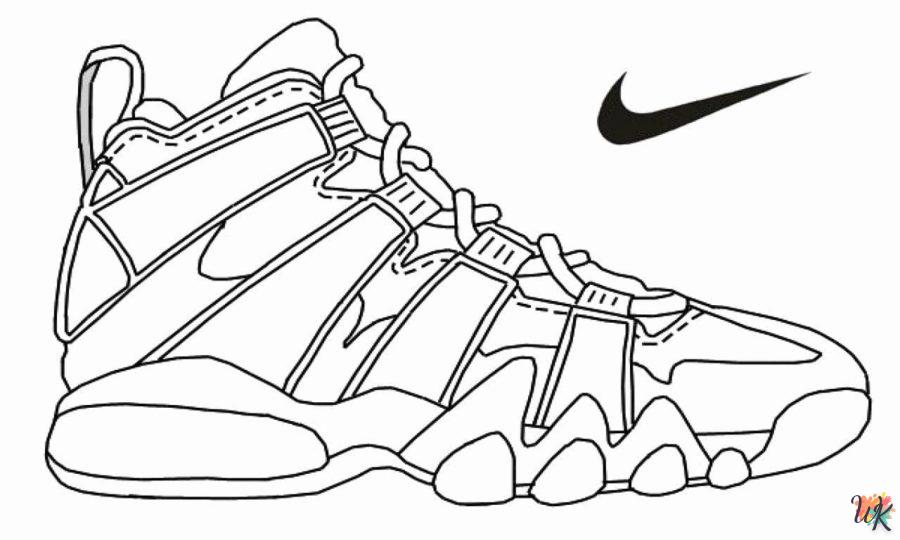 Dibujos para Colorear Zapatos Jordan 52