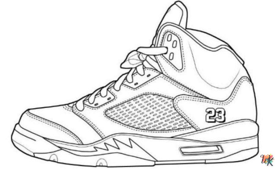 Dibujos para Colorear Zapatos Jordan 54