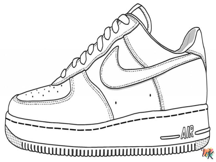 Dibujos para Colorear Zapatos Jordan 58