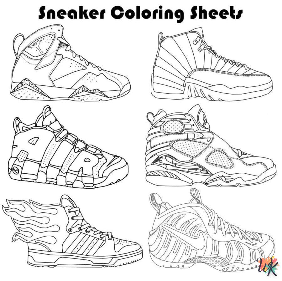 Dibujos para Colorear Zapatos Jordan 65