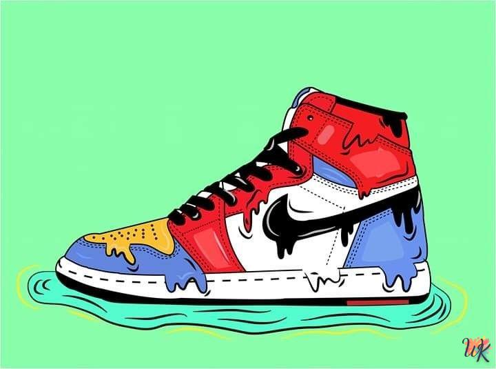 80 Dibujos Para Colorear Zapatos Jordan