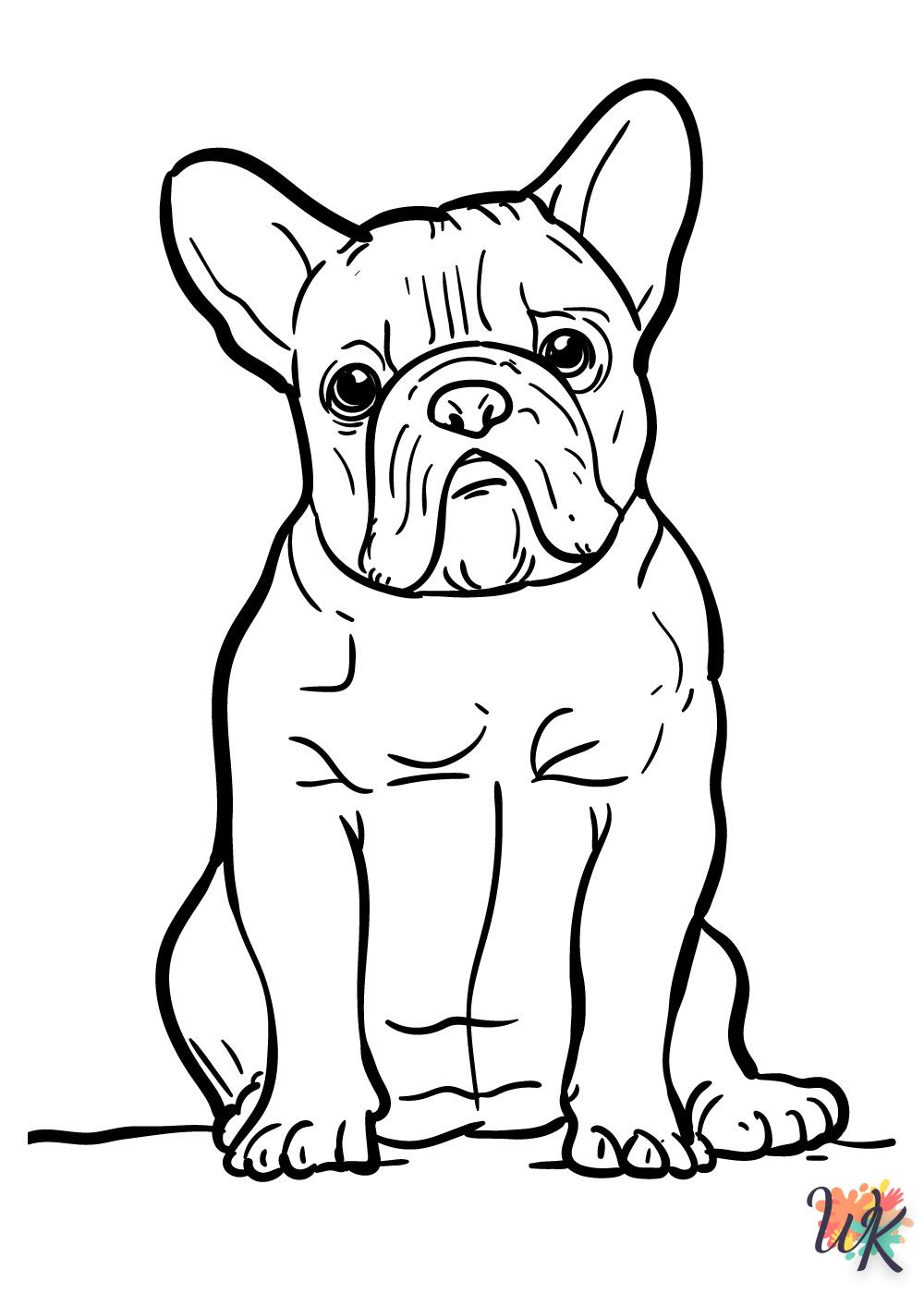 Dibujos para Colorear perro 36