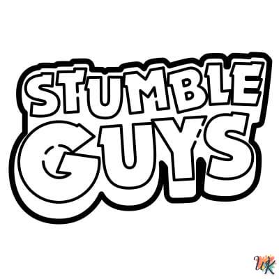 Dibujos para Colorear stumble guys 5