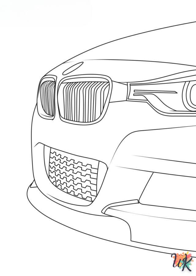 Dibujos para Colorear BMW 101