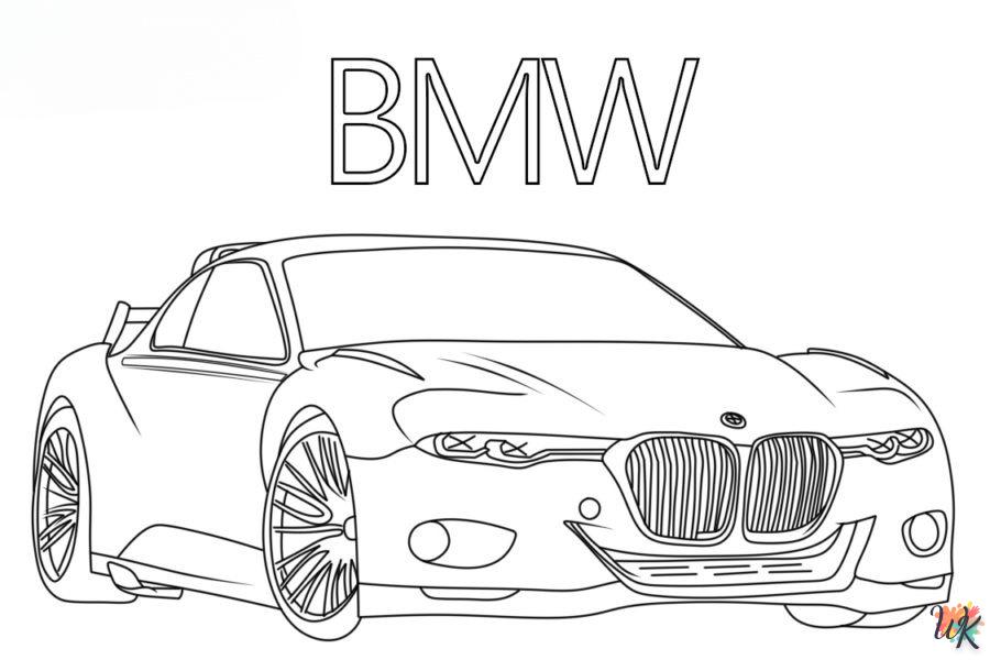 Dibujos para Colorear BMW 107