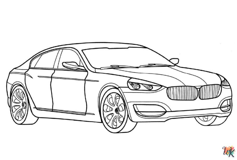 Dibujos para Colorear BMW 11