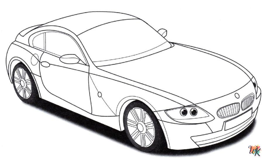 Dibujos para Colorear BMW 14