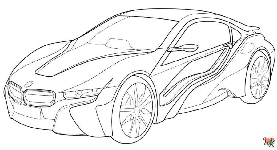 Dibujos para Colorear BMW 16