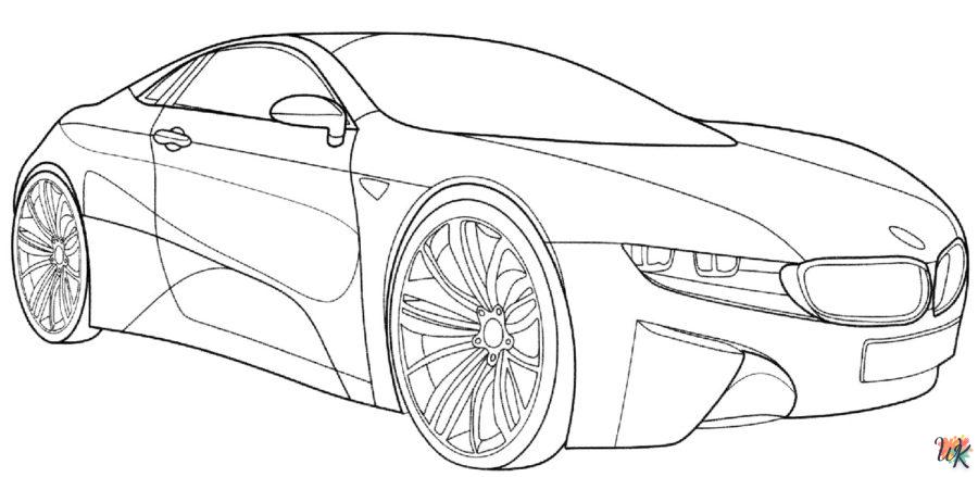 Dibujos para Colorear BMW 17