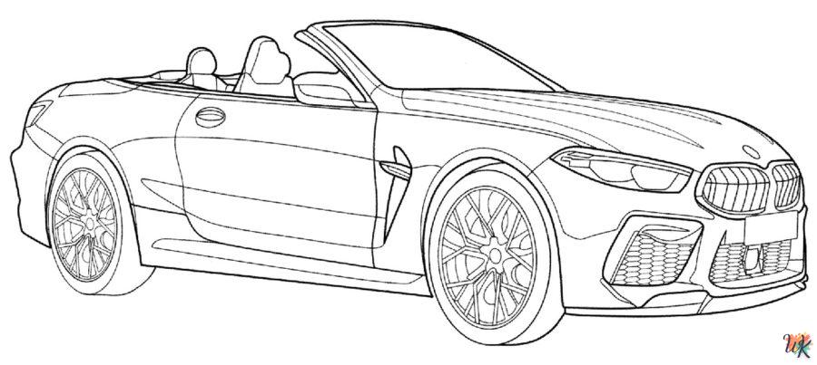 Dibujos para Colorear BMW 18