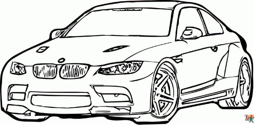 Dibujos para Colorear BMW 20