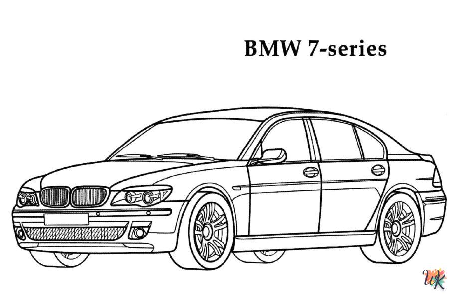 Dibujos para Colorear BMW 22