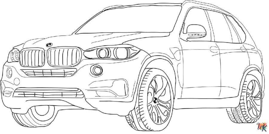 Dibujos para Colorear BMW 23