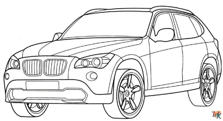 Dibujos para Colorear BMW 24