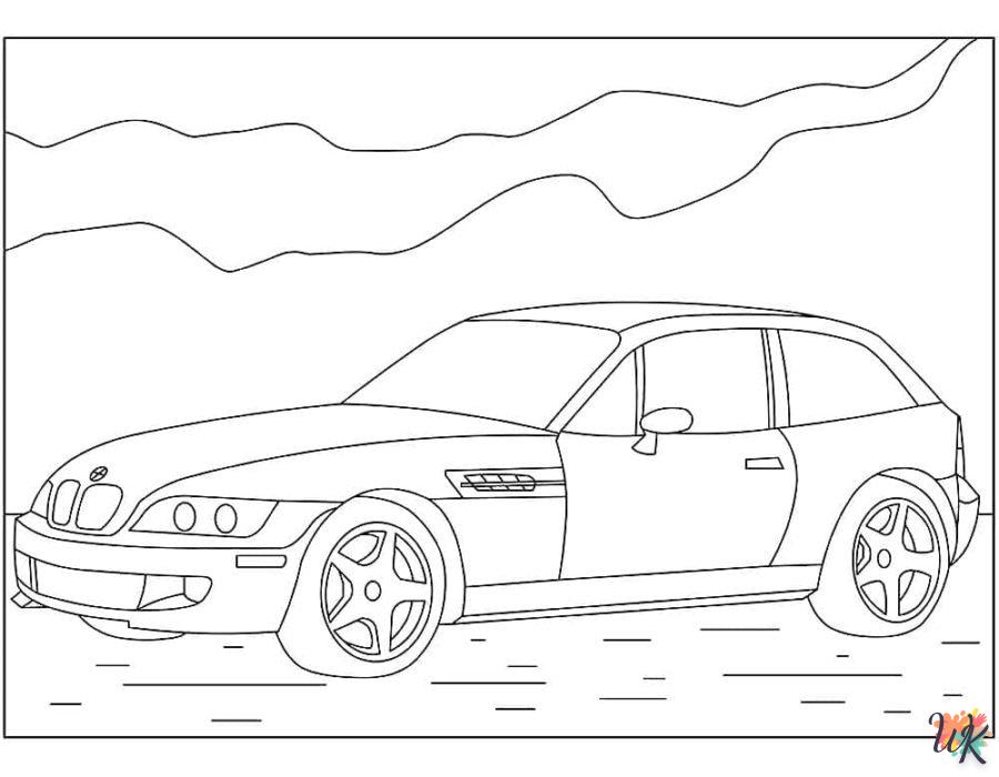 Dibujos para Colorear BMW 27