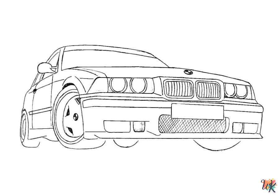 Dibujos para Colorear BMW 31
