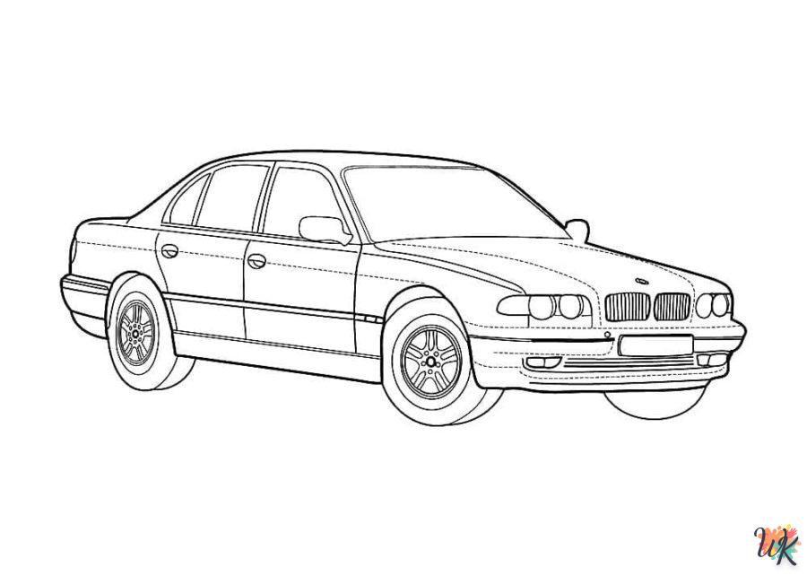 Dibujos para Colorear BMW 32