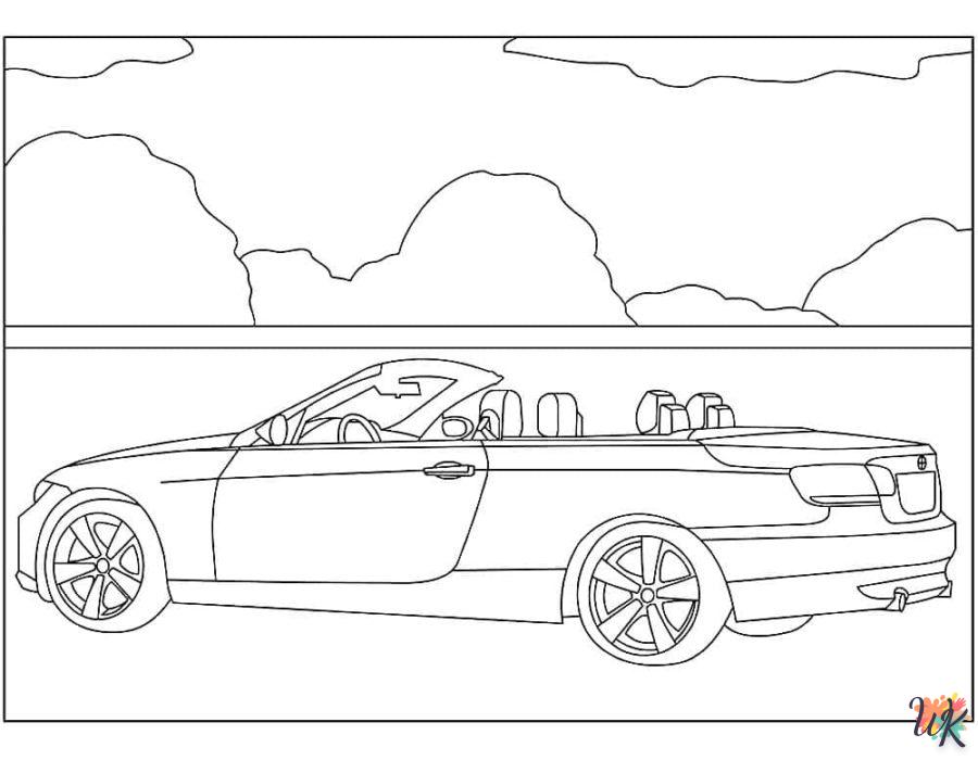 Dibujos para Colorear BMW 33