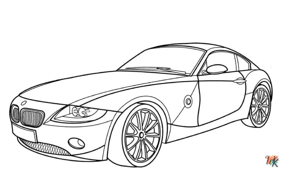 Dibujos para Colorear BMW 34