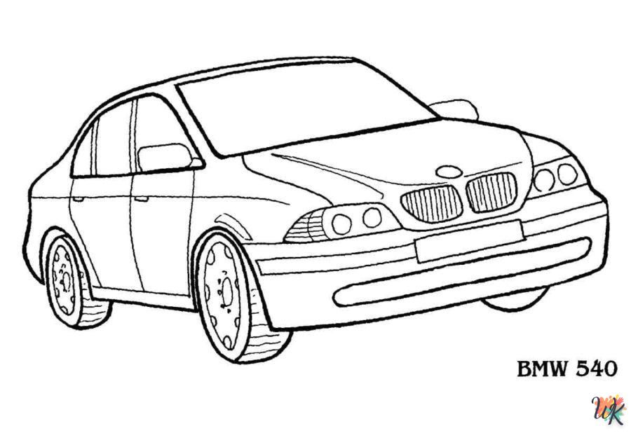Dibujos para Colorear BMW 35