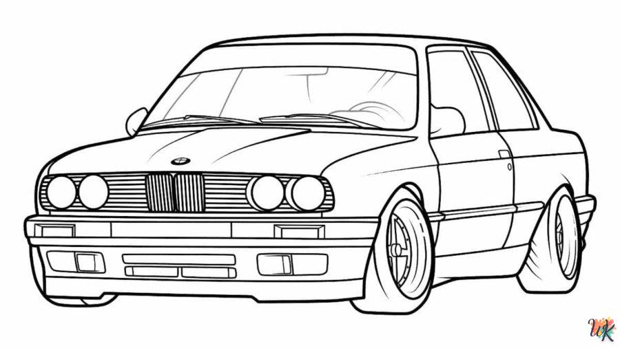 Dibujos para Colorear BMW 36