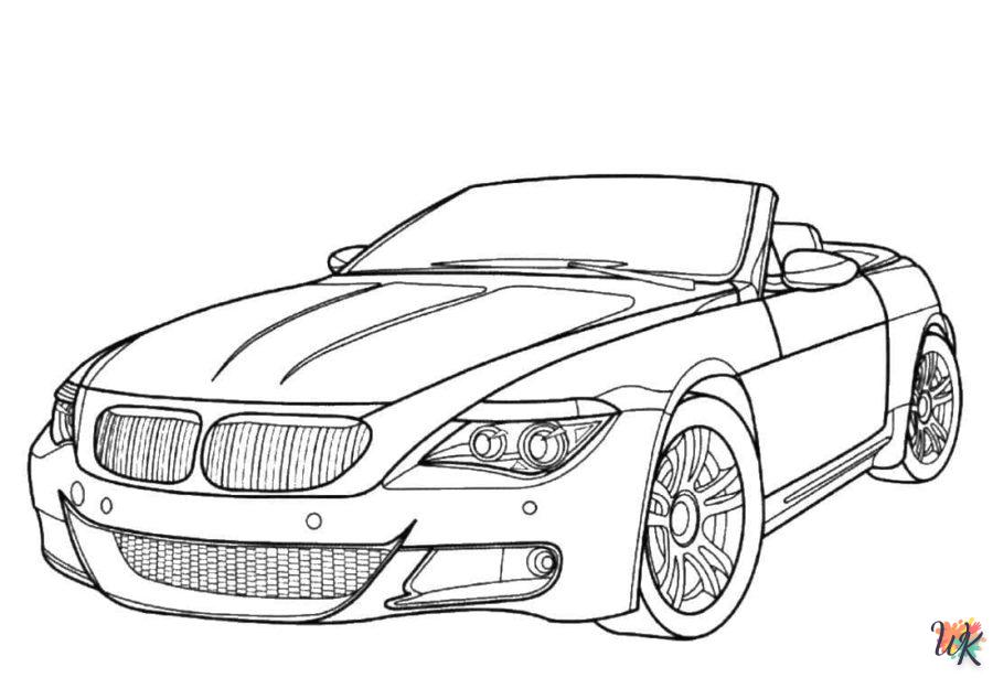 Dibujos para Colorear BMW 37