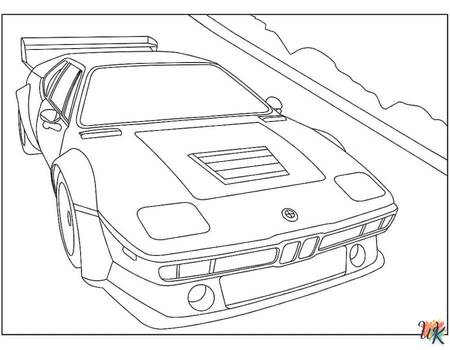 Dibujos para Colorear BMW 39