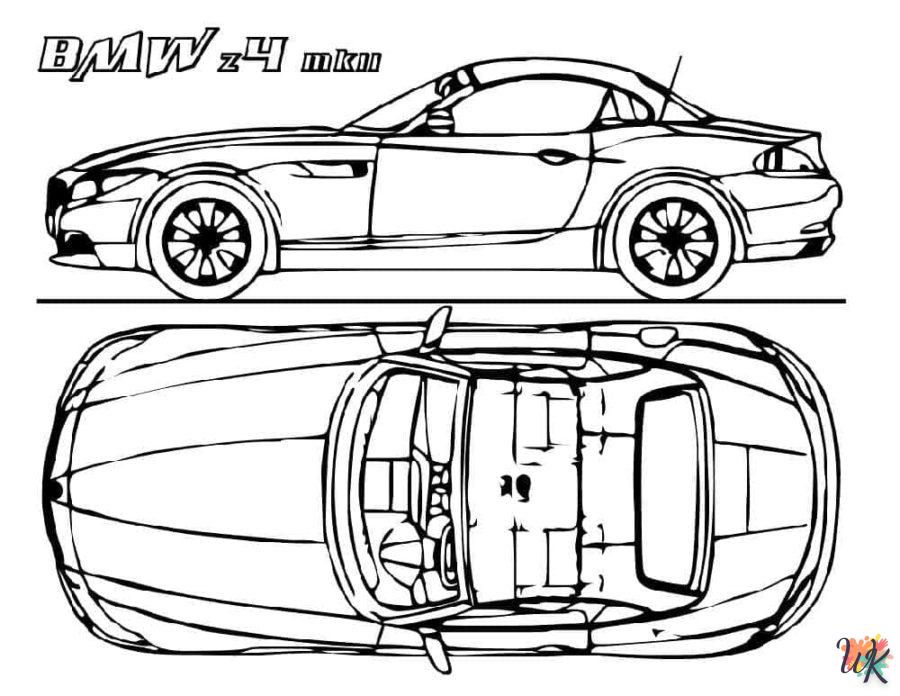 Dibujos para Colorear BMW 40