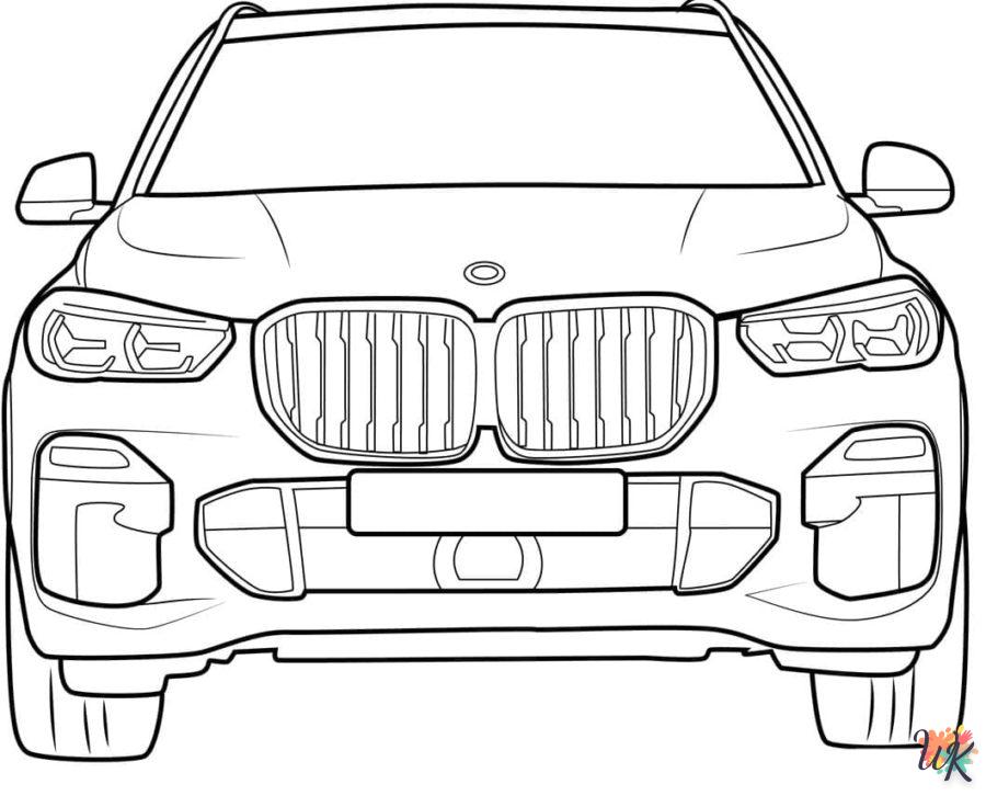 Dibujos para Colorear BMW 41