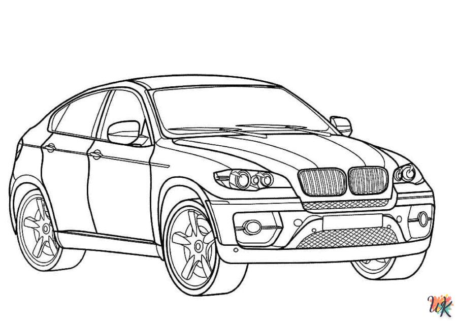 Dibujos para Colorear BMW 42