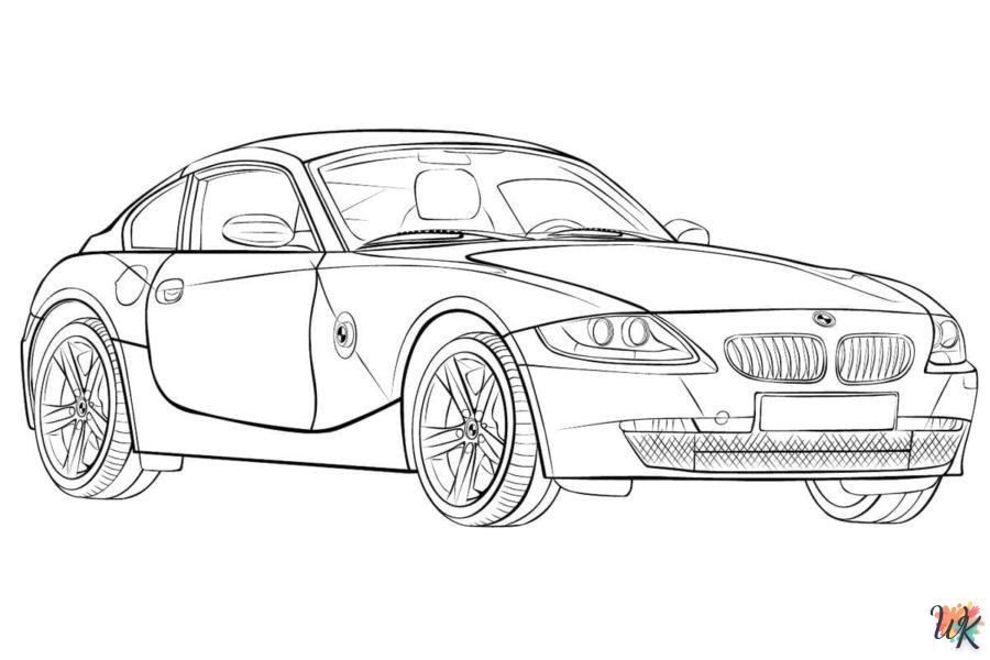 Dibujos para Colorear BMW 45