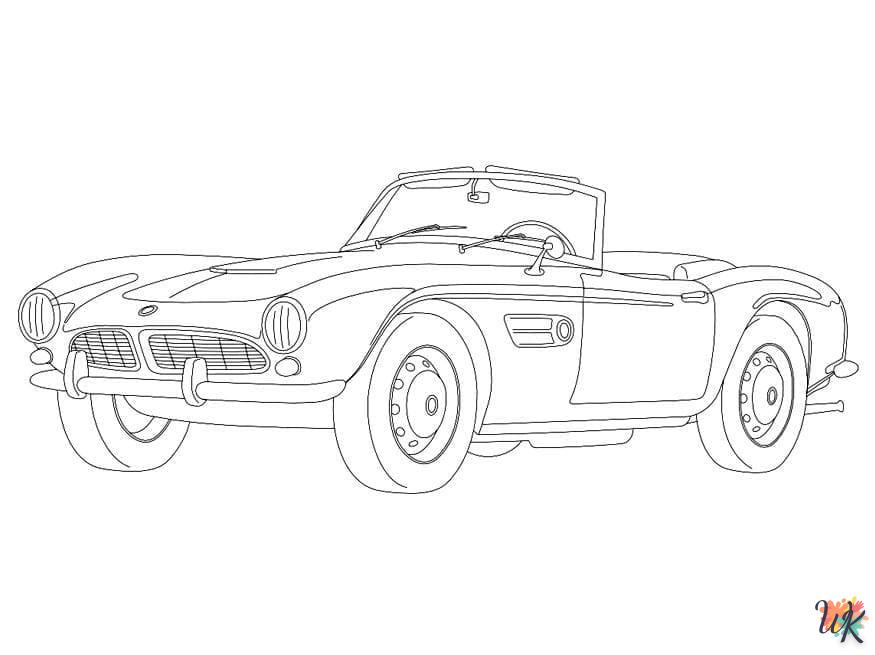 Dibujos para Colorear BMW 46