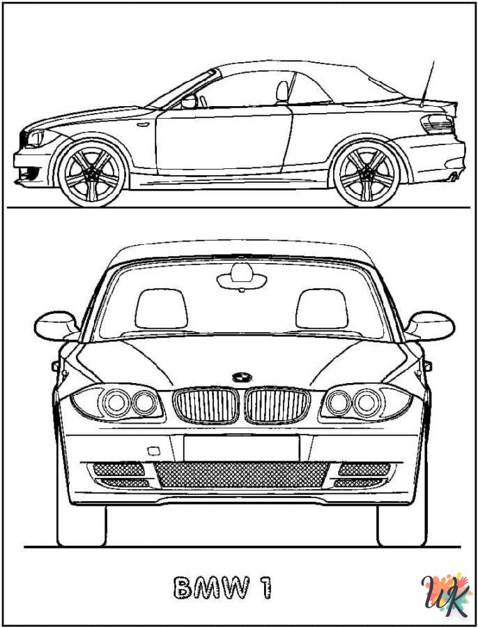 Dibujos para Colorear BMW 50