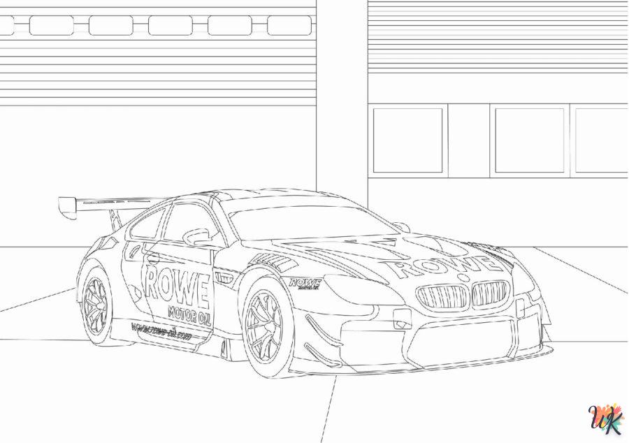 Dibujos para Colorear BMW 52