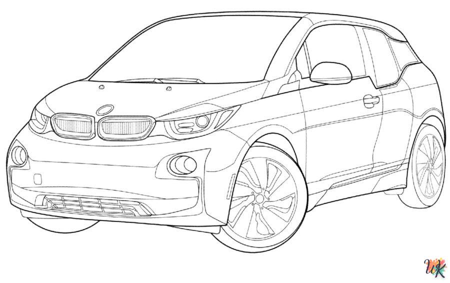Dibujos para Colorear BMW 56