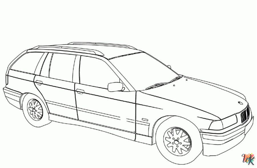 Dibujos para Colorear BMW 6