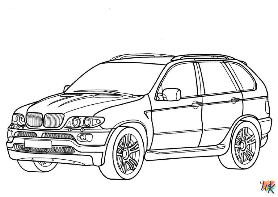 Dibujos para Colorear BMW 62