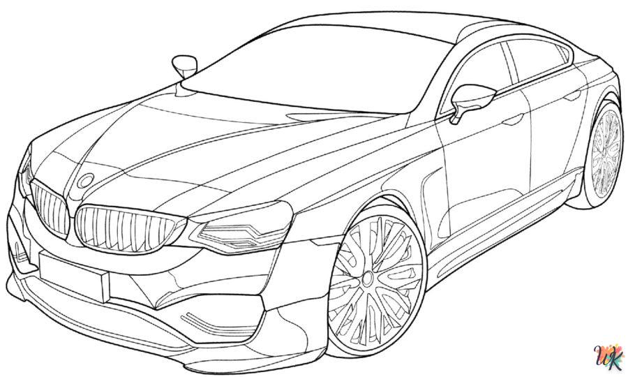 Dibujos para Colorear BMW 63