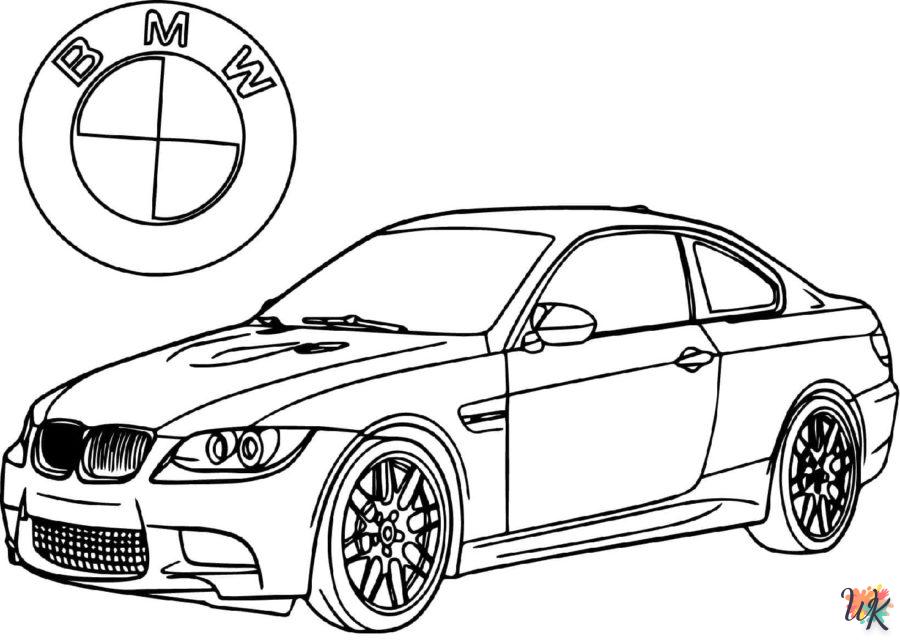 Dibujos para Colorear BMW 64