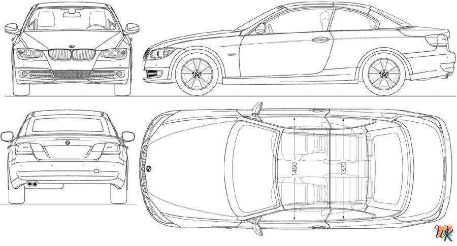 Dibujos para Colorear BMW 65