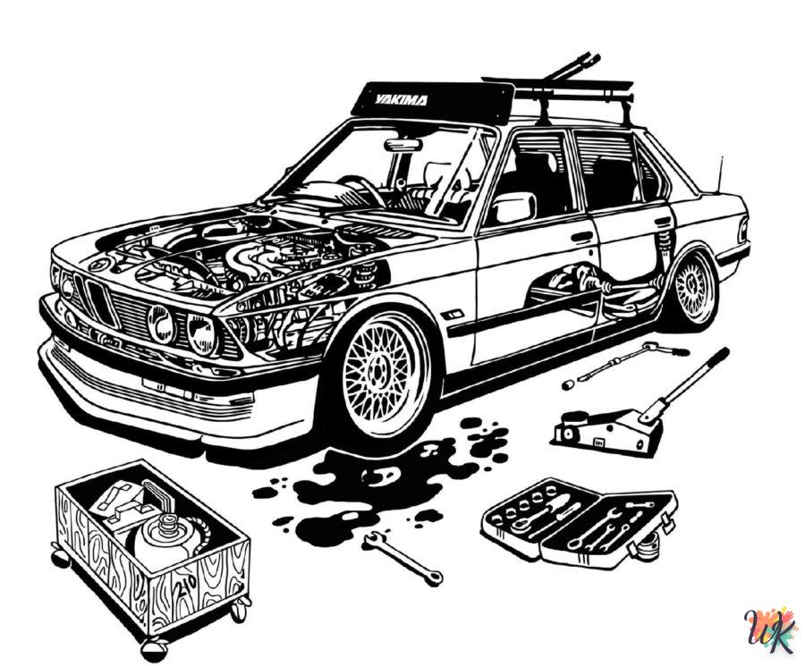 Dibujos para Colorear BMW 71