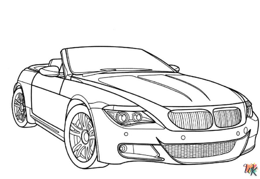 Dibujos para Colorear BMW 72