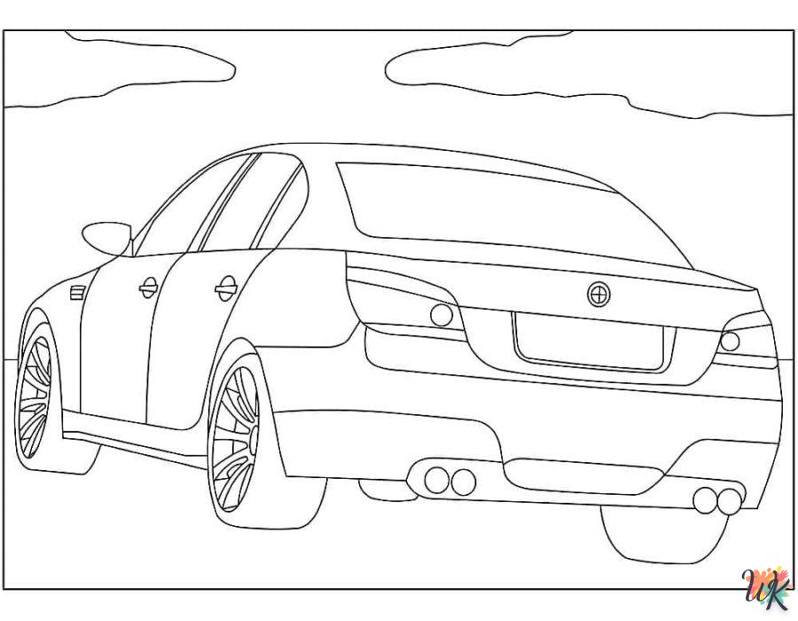 Dibujos para Colorear BMW 73