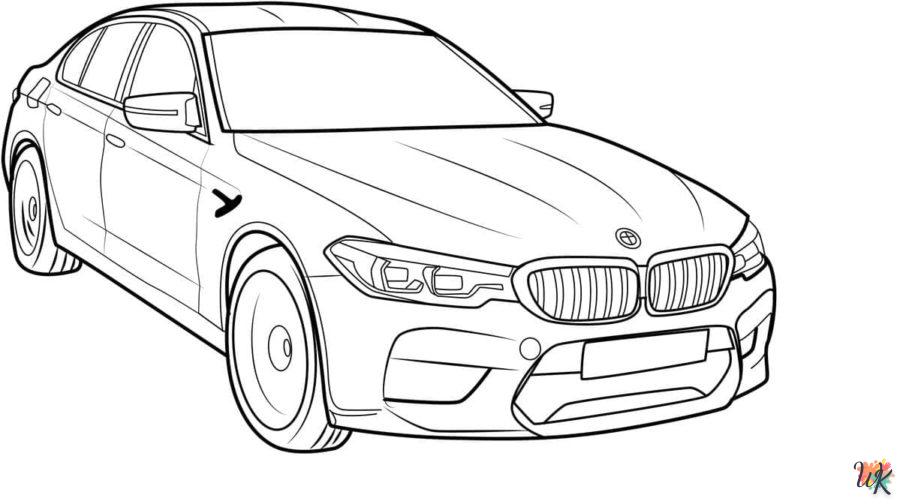 Dibujos para Colorear BMW 74