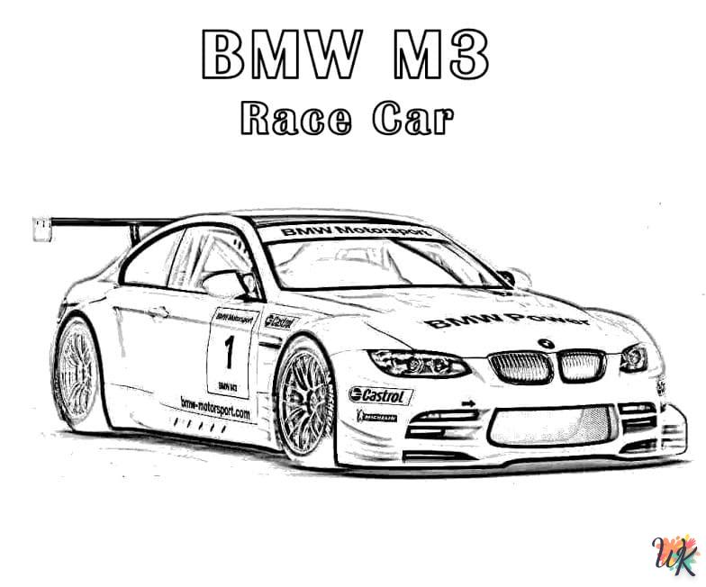 Dibujos para Colorear BMW 76