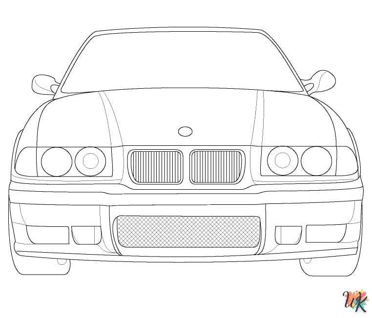 Dibujos para Colorear BMW 78