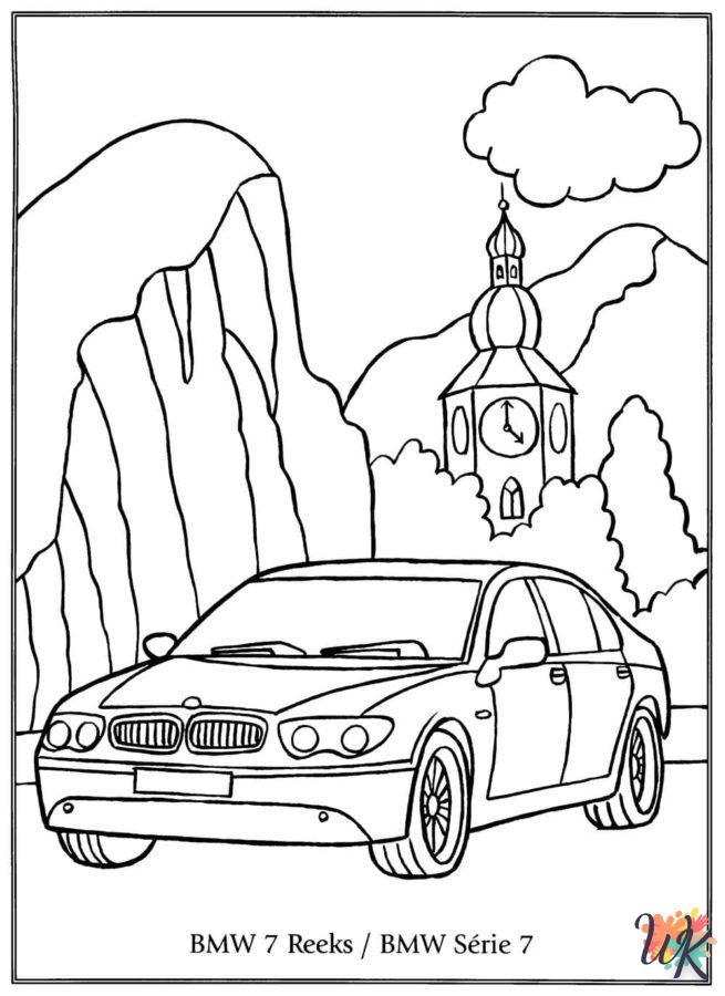Dibujos para Colorear BMW 80