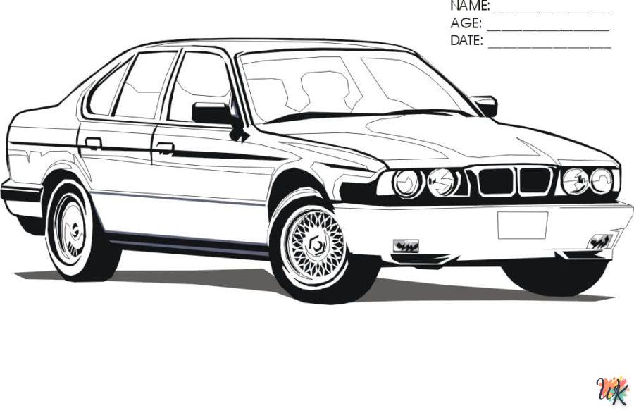 Dibujos para Colorear BMW 83
