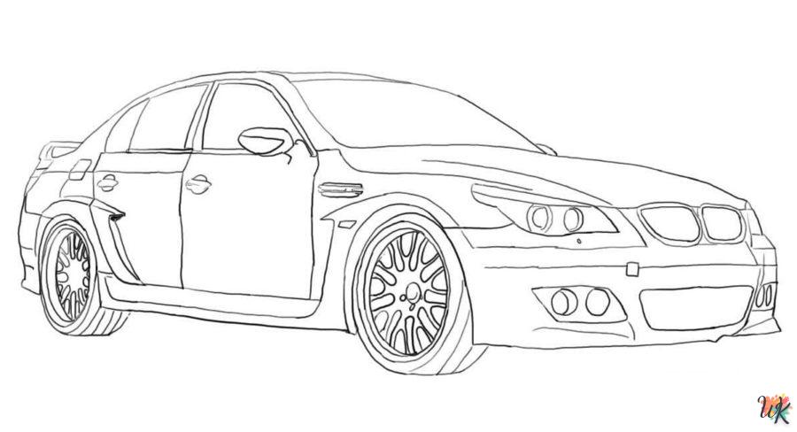 Dibujos para Colorear BMW 86