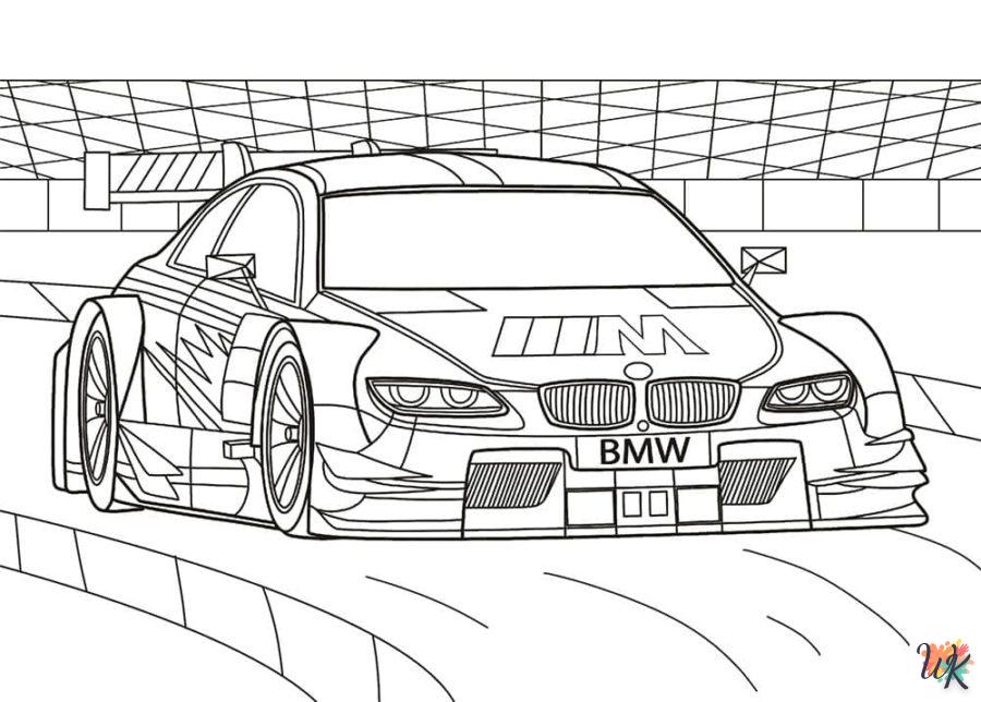 Dibujos para Colorear BMW 87